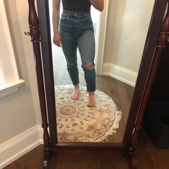 Blue Ripped R Jeans - 26 waist - Picture 2 of 4